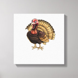 The Harvest Guardian Turkey Classic T-Shirt.png Leinwanddruck