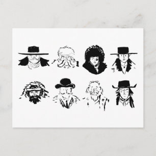 "The Hateful 8" Postkarte