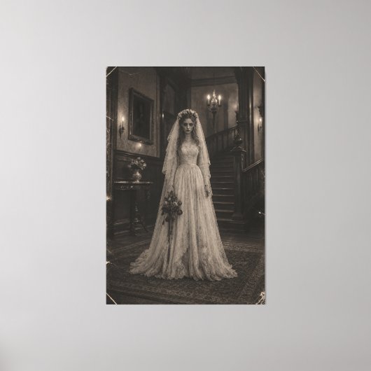 The Haunted Bride Leinwanddruck (Vorderseite)