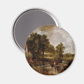 The Hay Wain by Constable John (Beste Qualität) Magnet (Vorderseite/Rückseite)