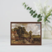 The Hay Wain by Constable John (Beste Qualität) Postkarte (Stehend Vorderseite)