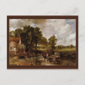 The Hay Wain by Constable John (Beste Qualität) Postkarte (Vorderseite)