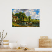The Hay Wain by John Constable Poster (Küche)