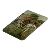 The Haywain, c.1889 (Öl auf Leinwand) Magnet (Linke Seite)