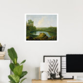 The Head of Lake Nemi Poster (Heimbüro)