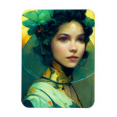 The Headdress Fantasy Sci-Fi Magnet (Vertikal)