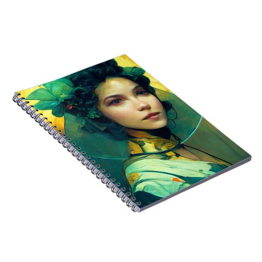 The Headdress Fantasy Sci-Fi Notizblock (Rechte Seite)