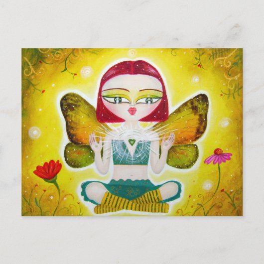 The Healer Fairy Postcard Postkarte (Vorderseite)