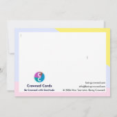 The Healthcare Assistant expands Dankeskarte (Rückseite)