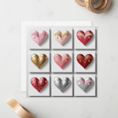 The Heart Collection #1 Elegance Mitteilungskarte (Vorderseite/Rückseite Beispiel)