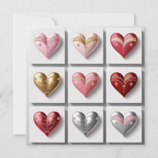 The Heart Collection #1 Elegance Mitteilungskarte