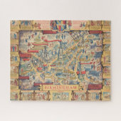 The Heart of Birmingham, England Map Puzzle (Horizontal)