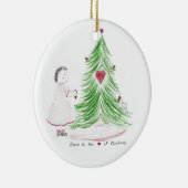 The_heart_of_christmas Keramik Ornament (Rechts)