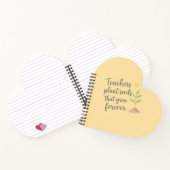 The heart of teaching notizblock (Innenseite)