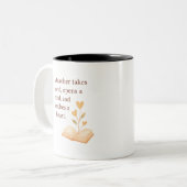 the heart of teaching zweifarbige tasse (Vorderseite Links)