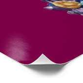 The Heart of the Gem Tree: A Romantic Valentine's  Poster (Ecke)