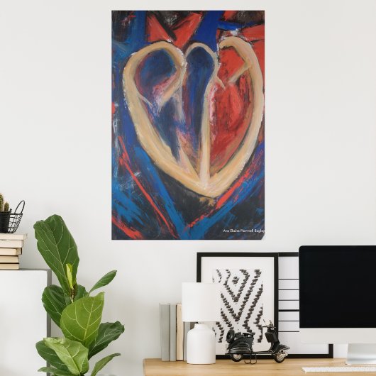 The Heart Poster (Heimbüro)