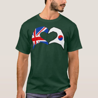 The Heart UK Korea Patriot Flag Serie T-Shirt