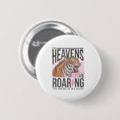 The Heavens Are Roaring, Psalm 19_1 Bible Verse  Button (Vorne & Hinten)