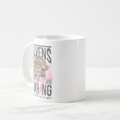 The Heavens Are Roaring, Psalm 19_1 Bible Verse  Kaffeetasse (Vorderseite Links)