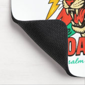 The Heavens Are Roaring Psalm 19_1 Tiger Christian Mousepad (Ecke)