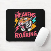 The Heavens Are Roaring Psalm 19_1 Tiger Christian Mousepad (Mit Mouse)