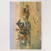 The Herd Quitter C M Russell 1897 Puzzle (Vertikal)