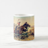 The Herd Quitter (von C. M. Russell, c. 1897) Kaffeetasse (Mittel)