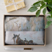 "The Herder" Western Art von Philip R Goodwin Seidenpapier (Geschenk)