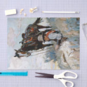 "The Herder" Western Art von Philip R Goodwin Seidenpapier (Handwerk)