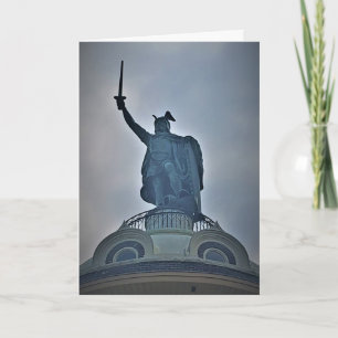 "The Hermann Monument" - Wohlfühlkarte Karte