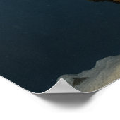 The Hermit With Lantern Poster (Ecke)