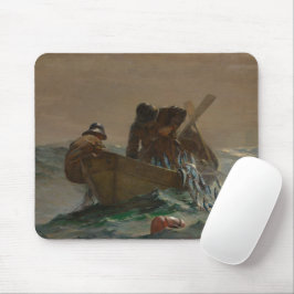 "The Herring Net" Nautical Vintag Art Mouse Pad Mousepad