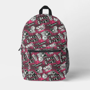 The Hex Girls Punk Karomuster Bedruckter Rucksack
