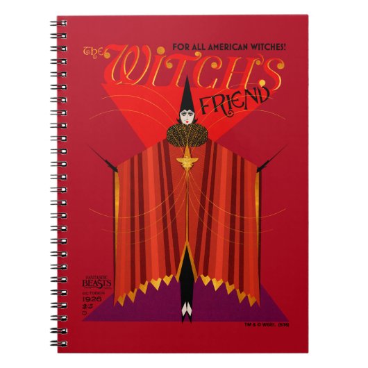 The Hexe's Friend October Magazine Notizblock (Vorderseite)