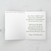 "The Hexe's Hat Tower" Hallowe’en card Karte (Innenseite)