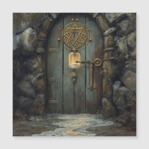 The Hidden Door of the Tidal Flats Magnetkarte