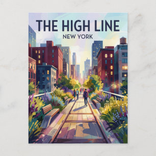 The High Line USA is not translatable as it is a p Postkarte
