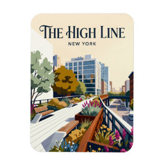 The High Line USA Magnet