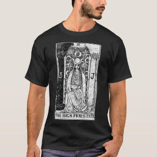 The High Priestess Tarot Card Major Arcana fortune T-Shirt