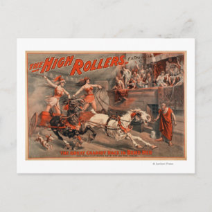 The High Rollers - Ben Hur "Bend Her" Theater Postkarte