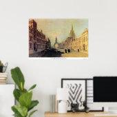 The High Street, Oxford by Joseph Turner Poster (Heimbüro)