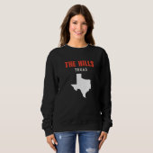 The Hills Texas USA State America Travel Texas   Sweatshirt (Vorne ganz)