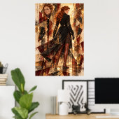 The Hintons - Ember Reflection - Vollständiger Kun Poster (Heimbüro)