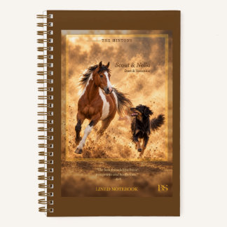 The Hintons Scout & Nella Dust & Sunshine Notizbuc Notizblock