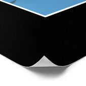 "The Hip Place" - Funny Golf Art Poster (Ecke)