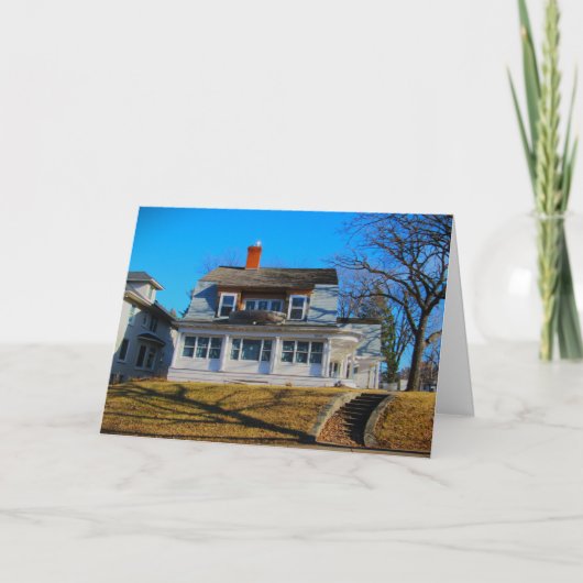"The Historic 1905 Bateman House" Geburtskarte Karte (Vorderseite)
