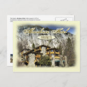The Historic Ahwahnee Hotel, Yosemite, CA Postkarte (Vorne/Hinten)