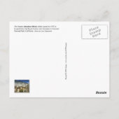 The Historic Ahwahnee Hotel, Yosemite, CA Postkarte (Rückseite)