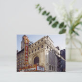 The Historic Chicago Theater Postcard Postkarte (Stehend Vorderseite)